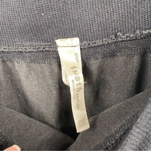 India Women’s Black Leggings One Size - Picture 3 of 4